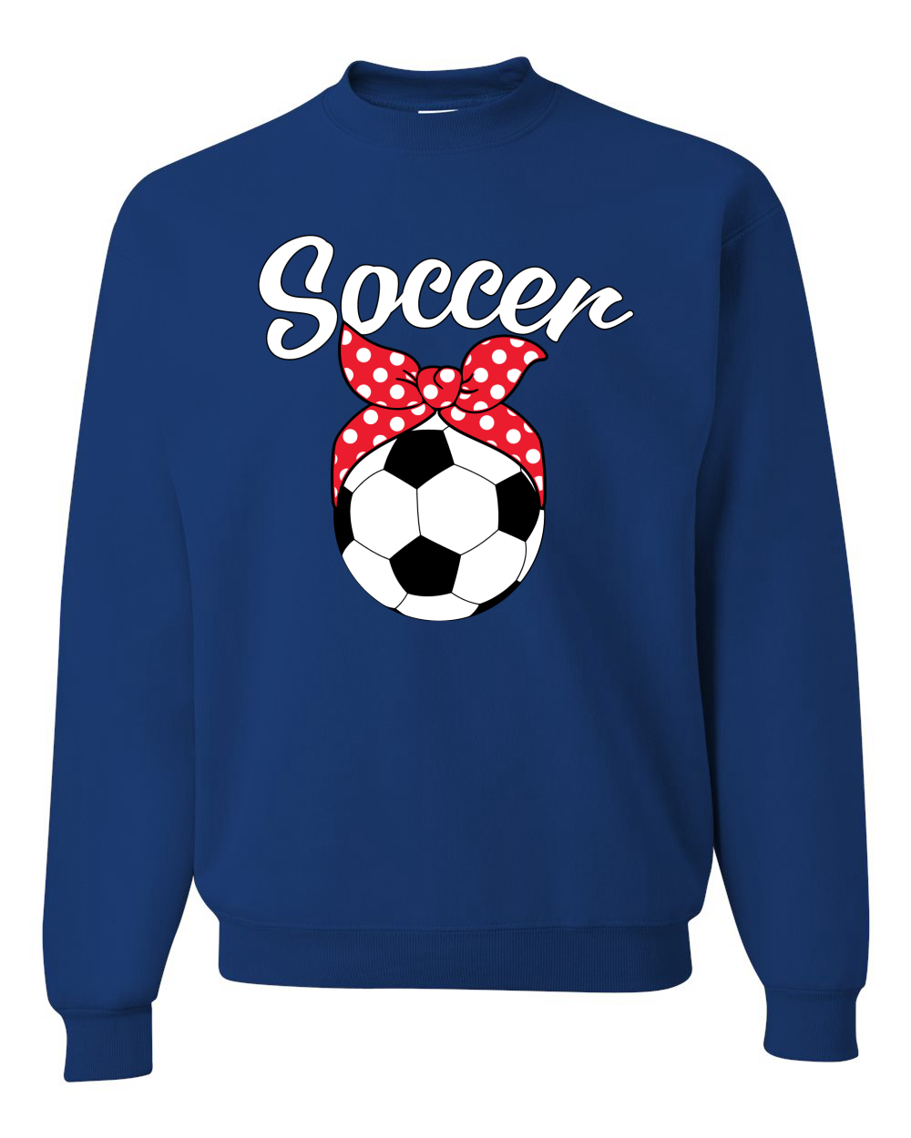 Adorable Sudadera Cuello Redondo Cinta Fútbol Bola Deportes Fútbol Cuello Redondo - Imagen 11 de 14