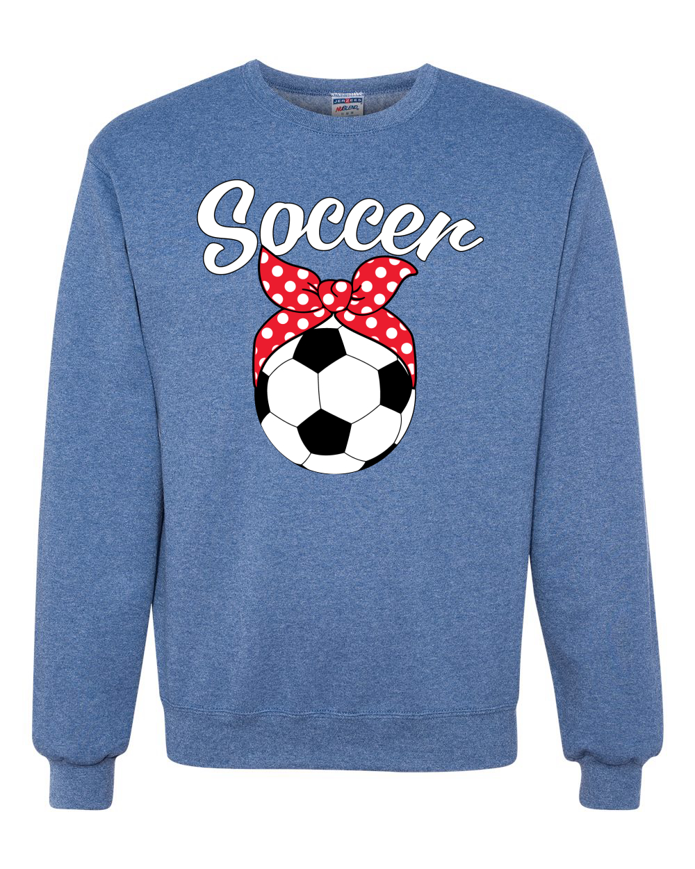 Adorable Sudadera Cuello Redondo Cinta Fútbol Bola Deportes Fútbol Cuello Redondo - Imagen 12 de 14
