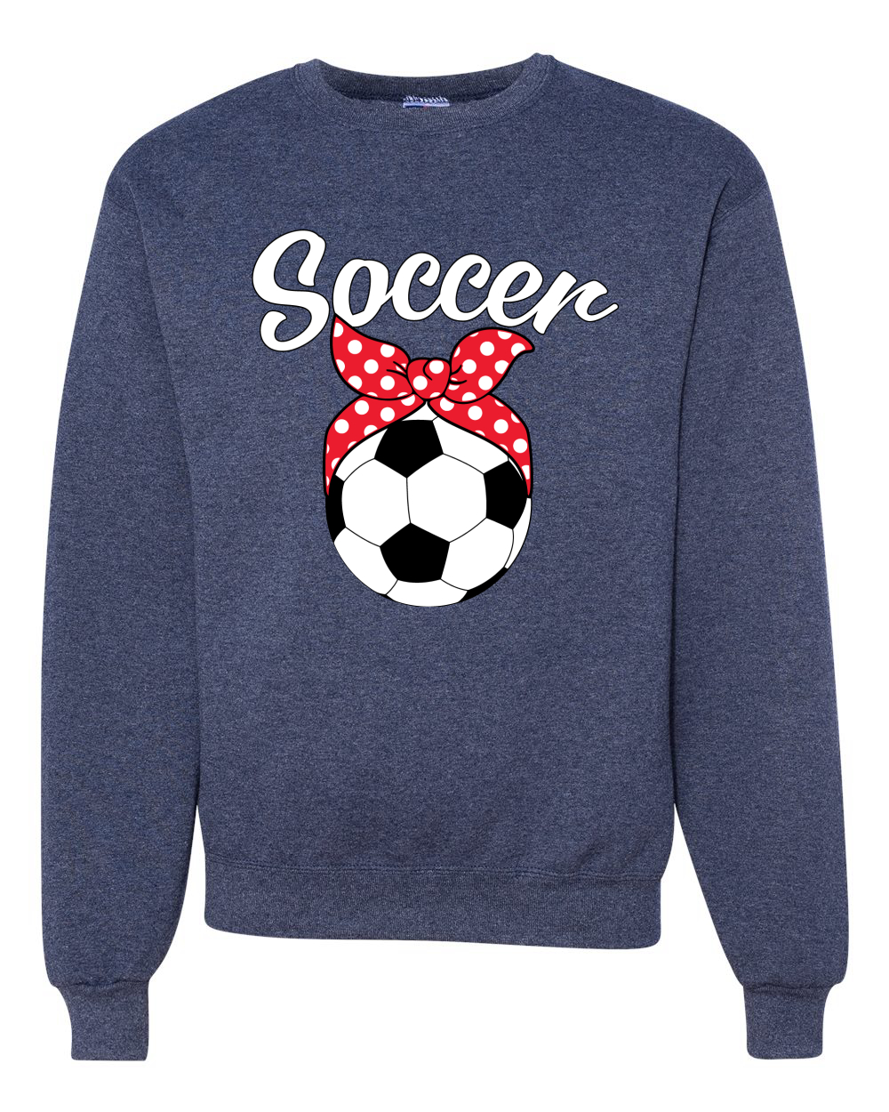 Adorable Sudadera Cuello Redondo Cinta Fútbol Bola Deportes Fútbol Cuello Redondo - Imagen 13 de 14