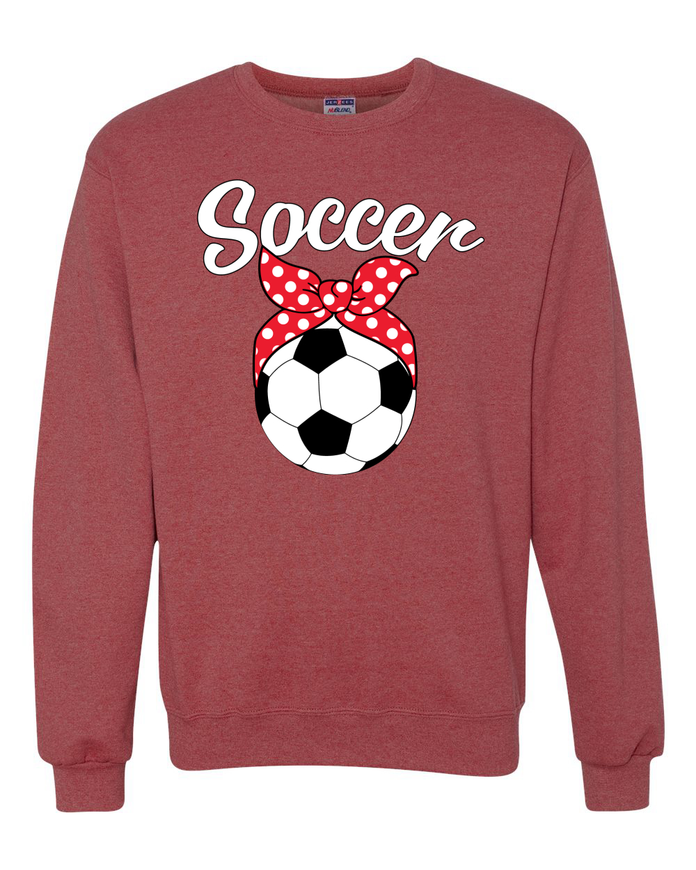 Adorable Sudadera Cuello Redondo Cinta Fútbol Bola Deportes Fútbol Cuello Redondo - Imagen 14 de 14