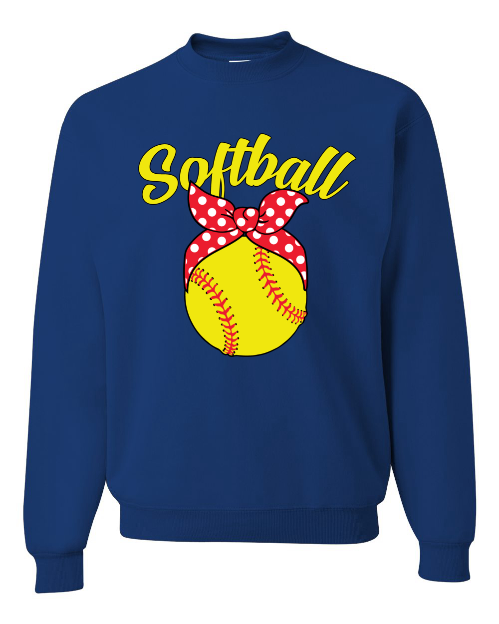 Adorable Cinta Arco Softbol Mamá Regalo Unisex Cuello Redondo Gráfica Sudadera - Imagen 11 de 14