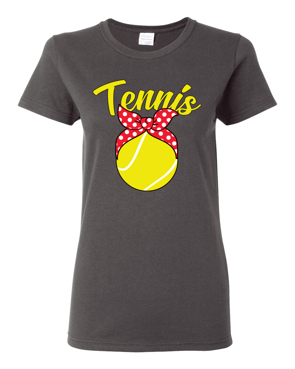 Linda camisa gráfica con arco cinta de tenis para mujer - Imagen 4 de 10