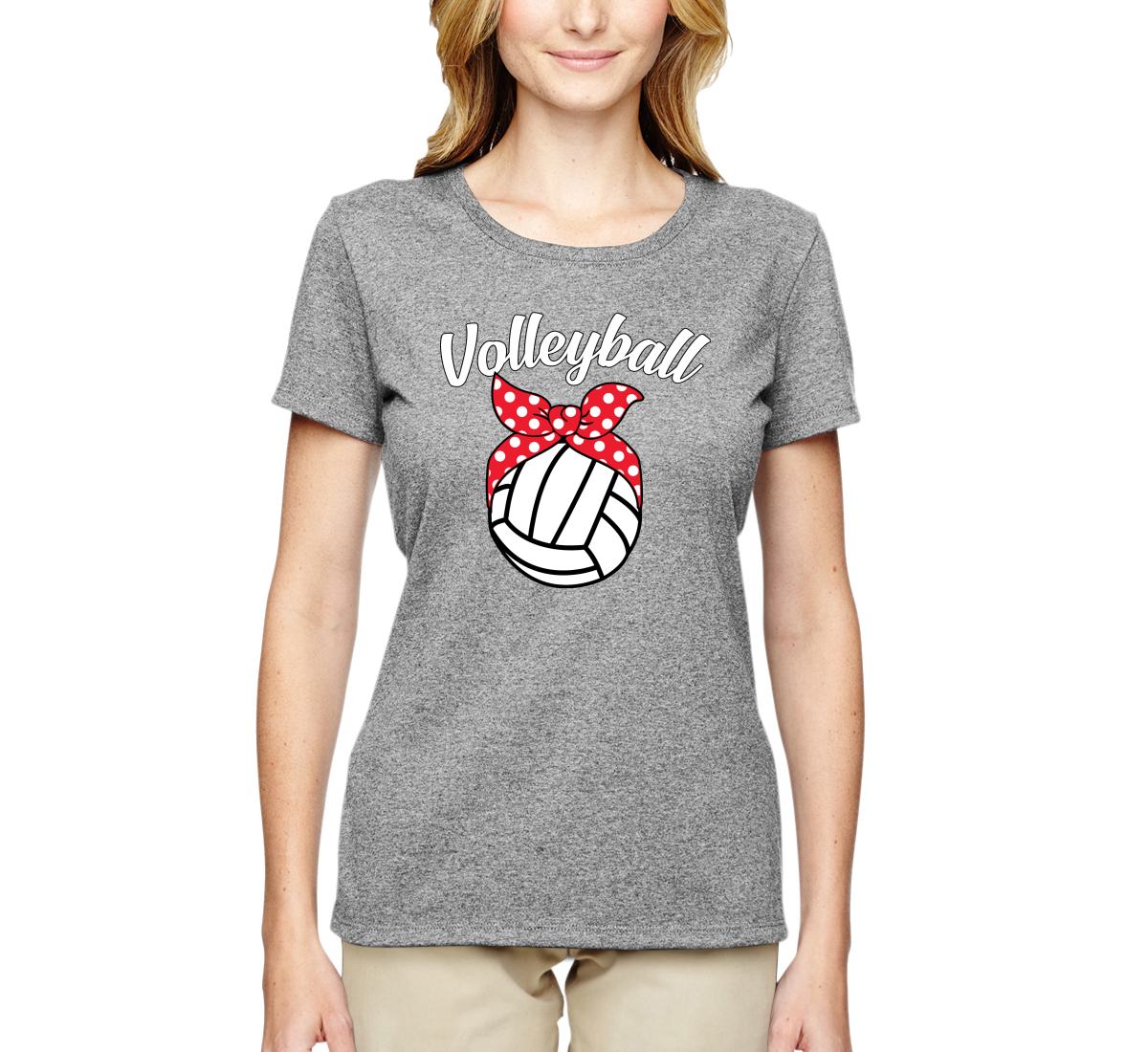 Linda Camisa Gráfica Voleibol Mamá Arco Cinta Baile Día de la Madre Mujer - Imagen 8 de 18