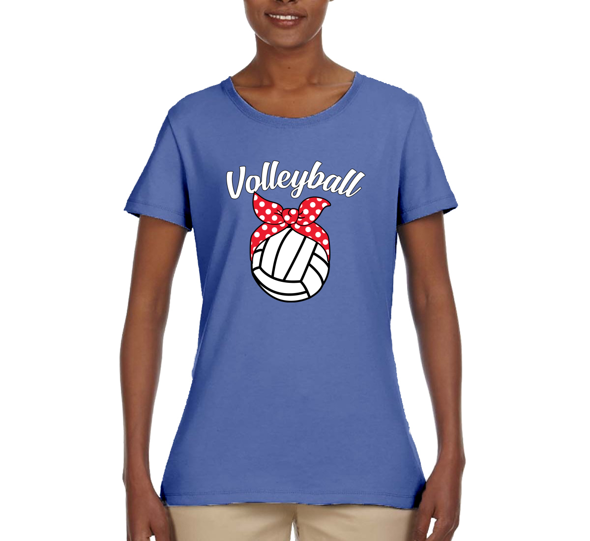 Linda Camisa Gráfica Voleibol Mamá Arco Cinta Baile Día de la Madre Mujer - Imagen 10 de 18