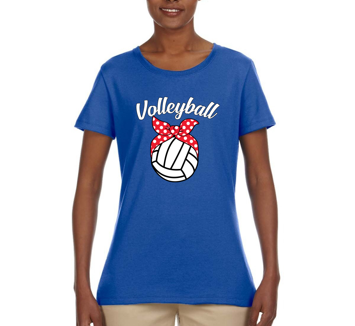 Linda Camisa Gráfica Voleibol Mamá Arco Cinta Baile Día de la Madre Mujer - Imagen 17 de 18