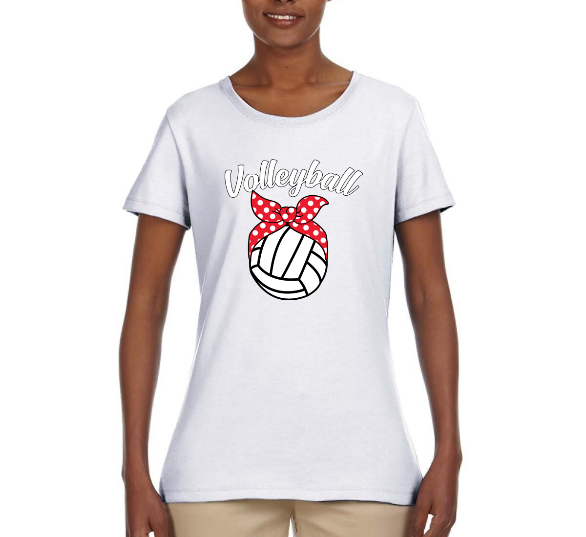 Linda Camisa Gráfica Voleibol Mamá Arco Cinta Baile Día de la Madre Mujer - Imagen 18 de 18