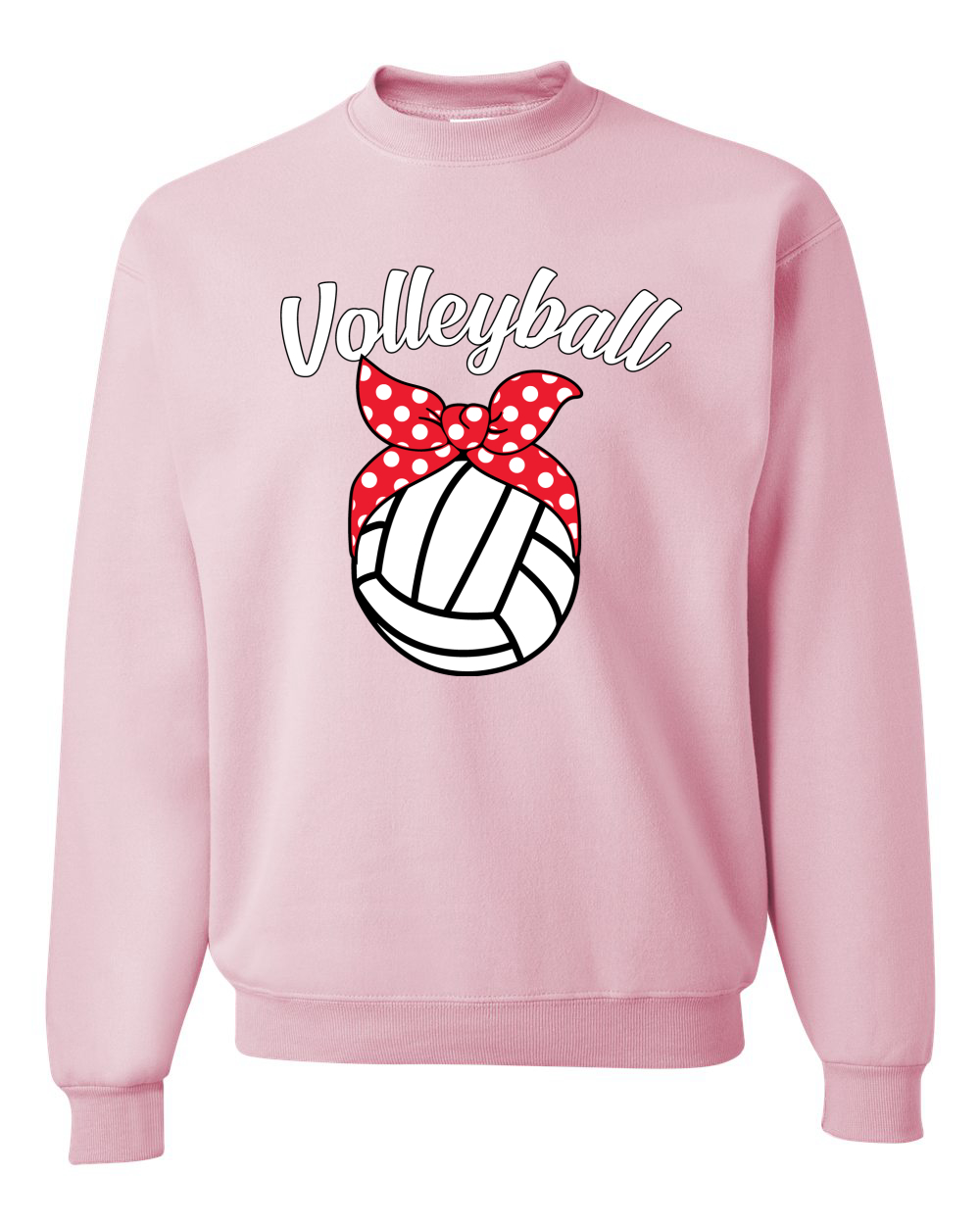 Voleibol Mamá Linda Moño Cinta Bola Unisex Cuello Redondo Gráfico Sudadera - Imagen 7 de 14