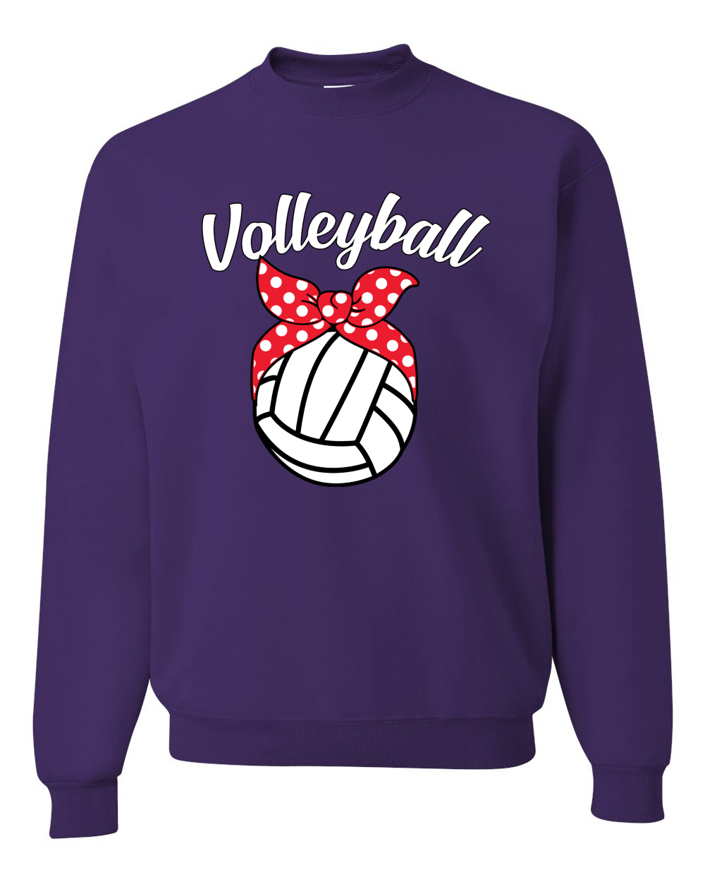 Voleibol Mamá Linda Moño Cinta Bola Unisex Cuello Redondo Gráfico Sudadera - Imagen 10 de 14