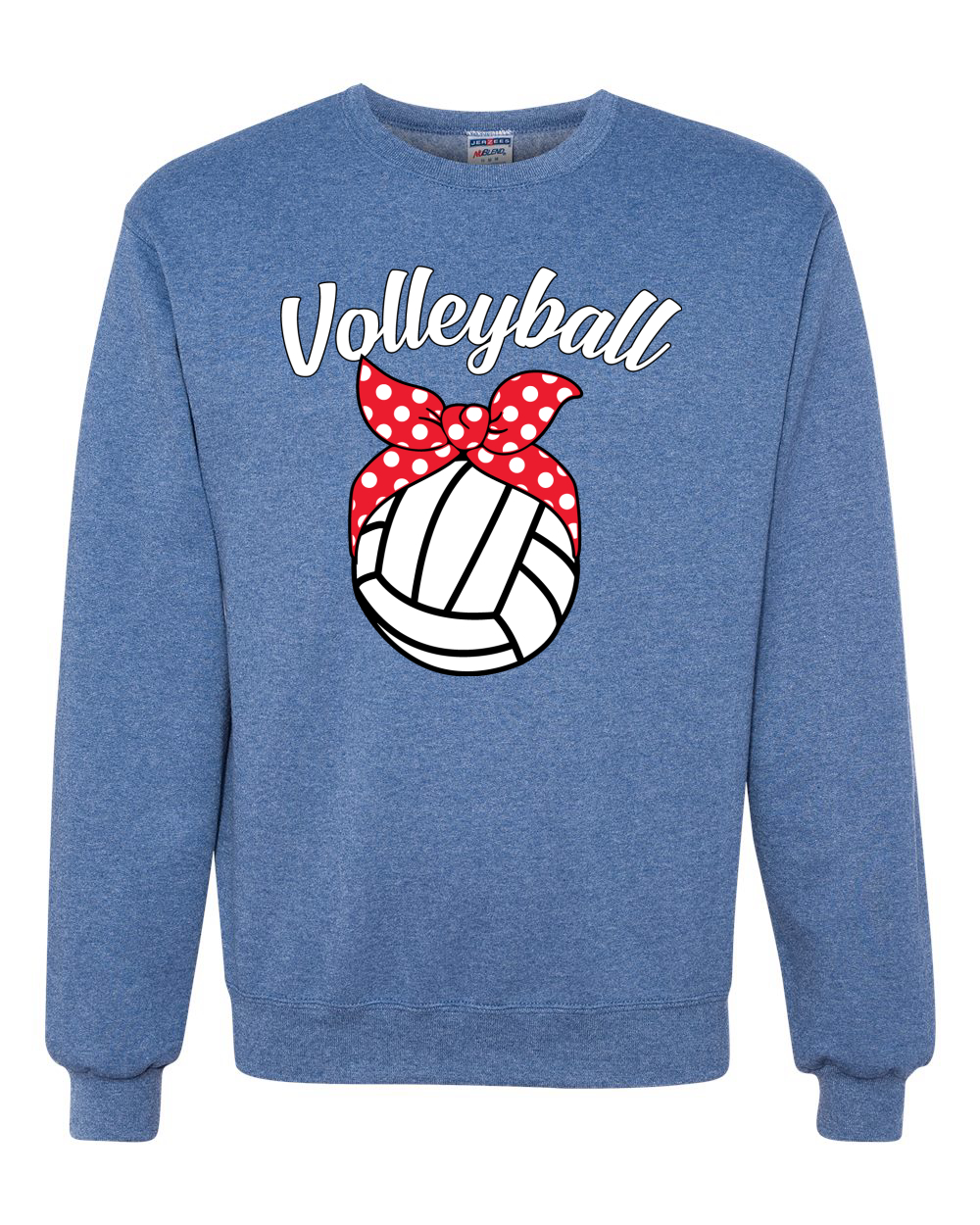 Voleibol Mamá Linda Moño Cinta Bola Unisex Cuello Redondo Gráfico Sudadera - Imagen 12 de 14