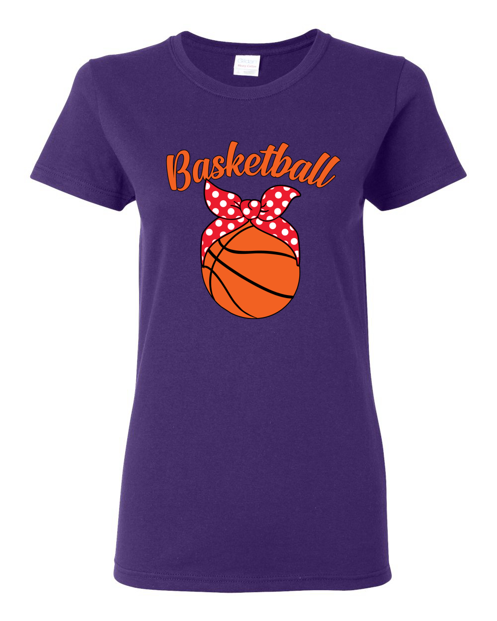 Basketball Mom Cute Sports Little Youth League Women Graphic Shirt - Picture 8 of 10