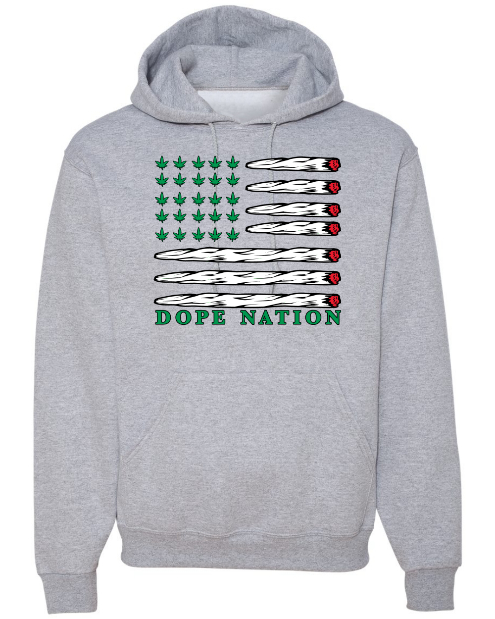 Sudadera con capucha unisex Dope Nation bandera hierba Mary Jane - Imagen 6 de 8