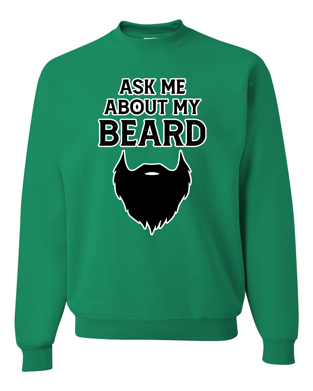 Sudadera Ask Me About My Beard para hombre y mujer - Imagen 7 de 15