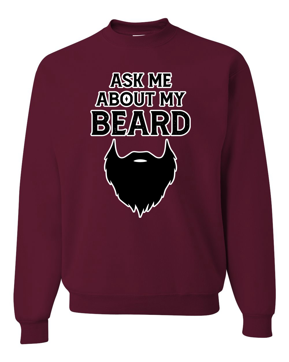 Sudadera Ask Me About My Beard para hombre y mujer - Imagen 9 de 15