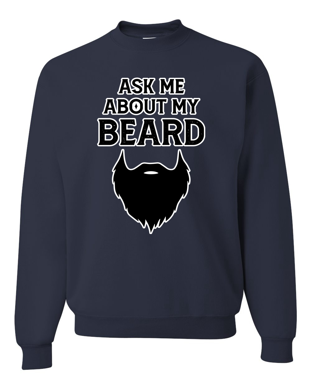 Sudadera Ask Me About My Beard para hombre y mujer - Imagen 10 de 15