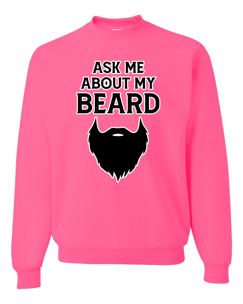 Sudadera Ask Me About My Beard para hombre y mujer - Imagen 11 de 15