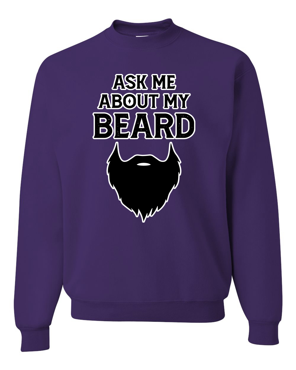 Sudadera Ask Me About My Beard para hombre y mujer - Imagen 12 de 15