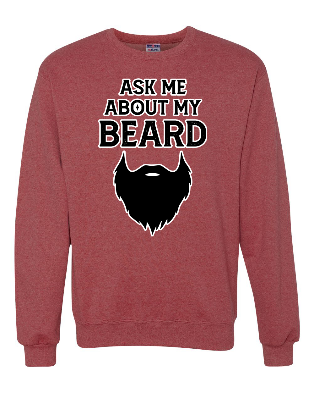 Sudadera Ask Me About My Beard para hombre y mujer - Imagen 15 de 15