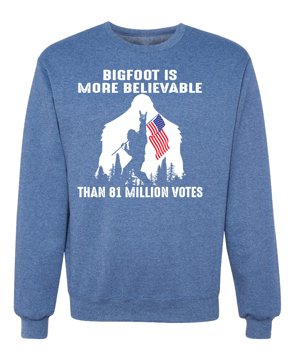 Wild Bobby Santa Claus, Can You Do Something For Me? Ugly Christmas Sweater Unisex Crewneck Sweatshirt Vintage Heather Red Medium