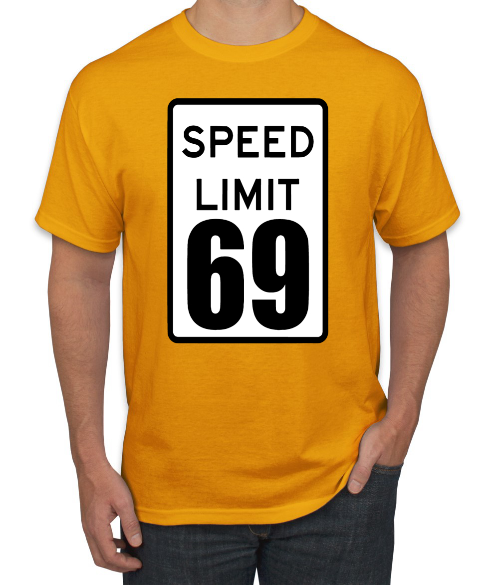 Camiseta Speed Limit 69 Humor para hombre - Imagen 24 de 28