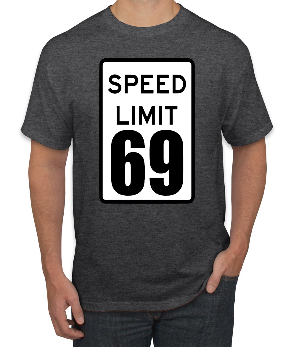 Camiseta Speed Limit 69 Humor para hombre - Imagen 7 de 28