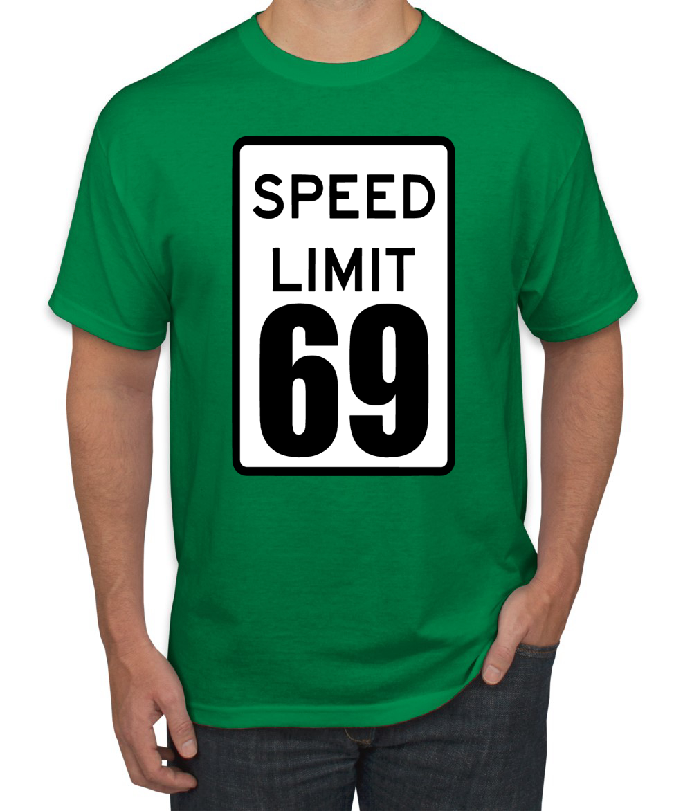 Camiseta Speed Limit 69 Humor para hombre - Imagen 9 de 28