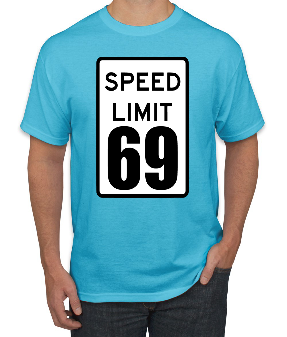 Camiseta Speed Limit 69 Humor para hombre - Imagen 26 de 28