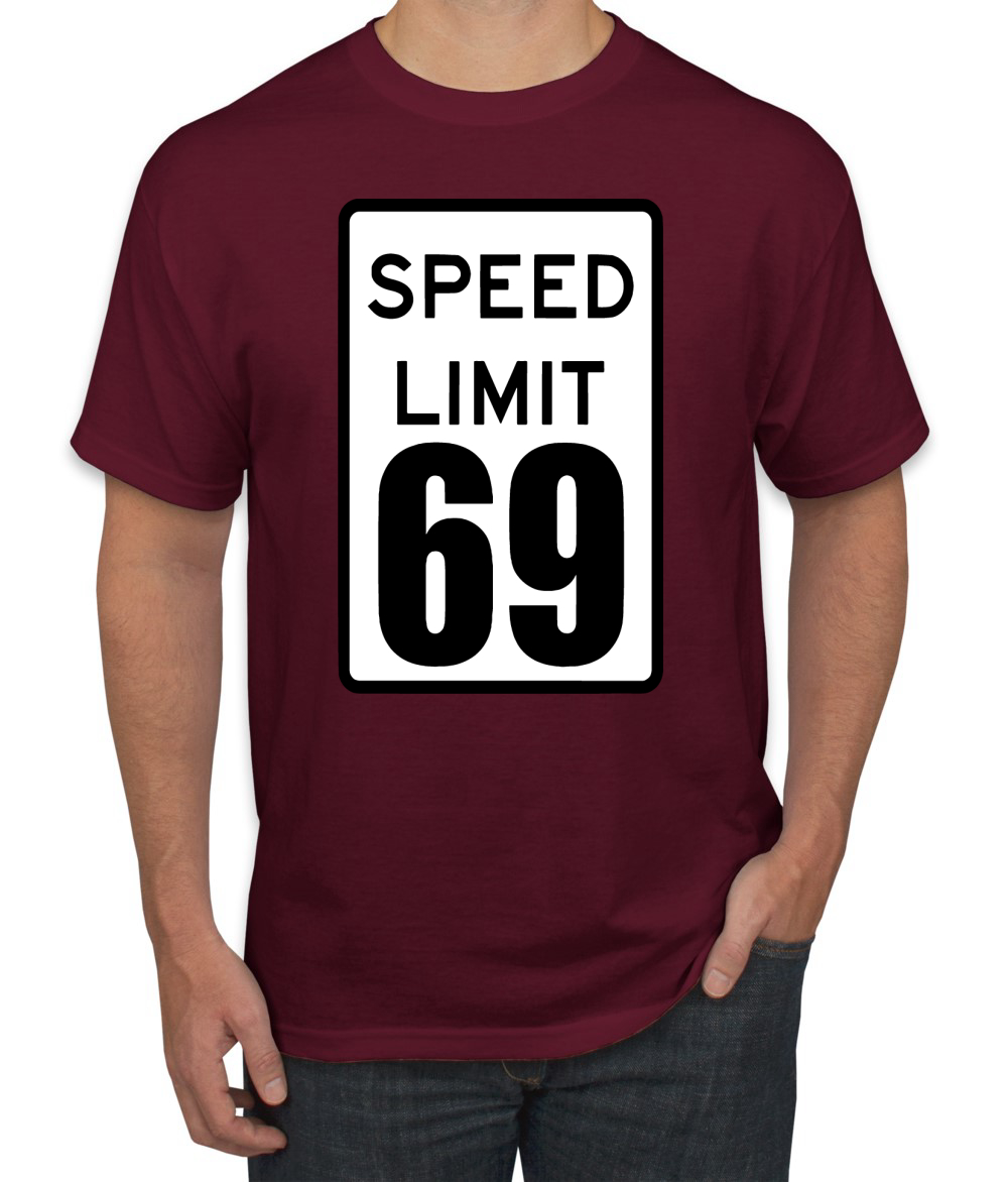Camiseta Speed Limit 69 Humor para hombre - Imagen 11 de 28
