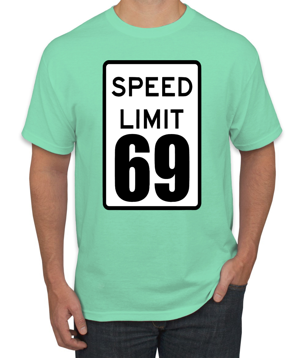 Camiseta Speed Limit 69 Humor para hombre - Imagen 23 de 28