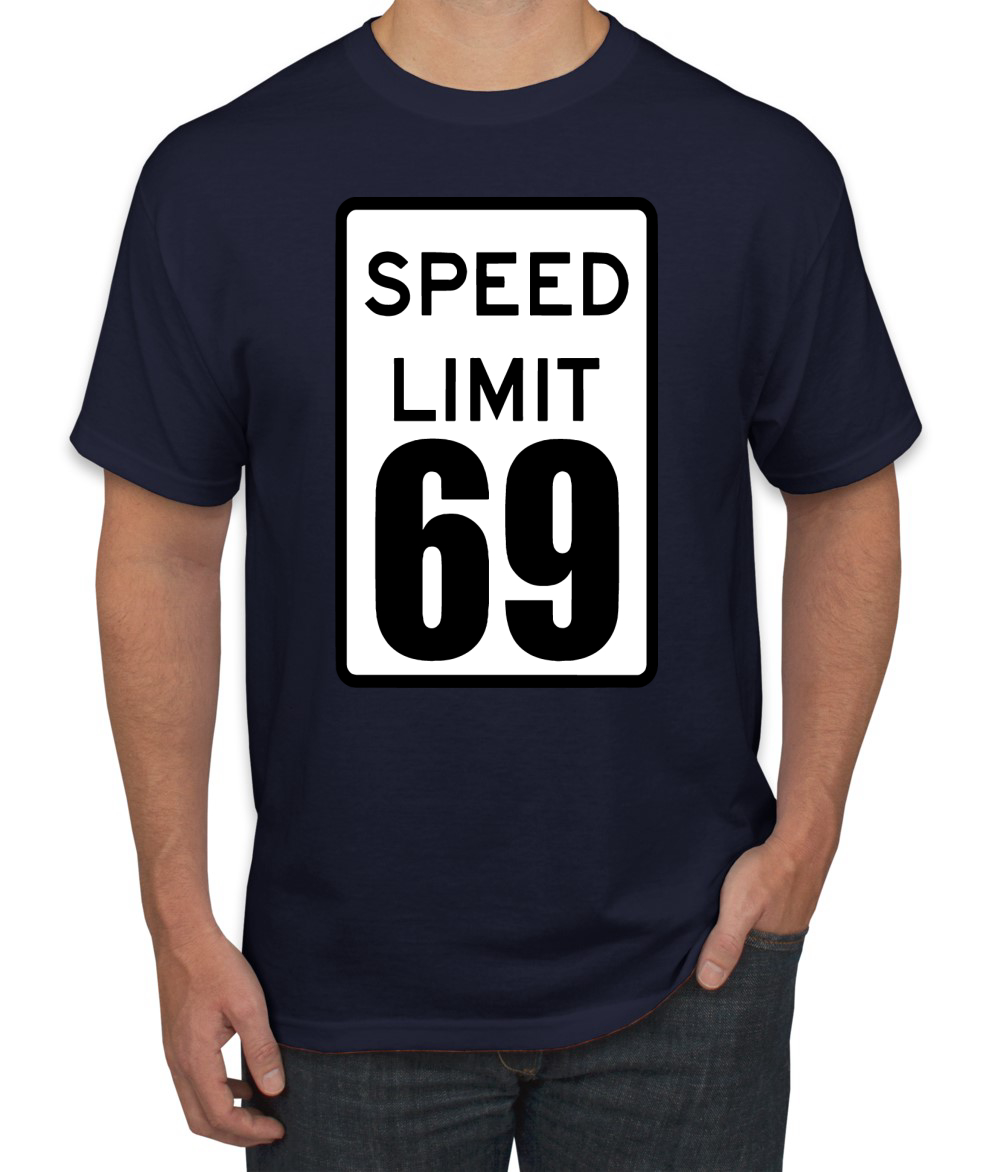 Camiseta Speed Limit 69 Humor para hombre - Imagen 12 de 28