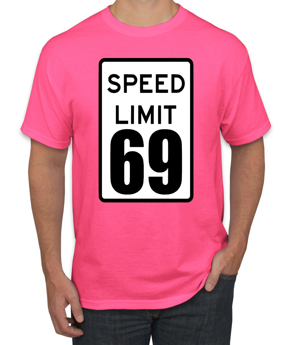 Camiseta Speed Limit 69 Humor para hombre - Imagen 13 de 28