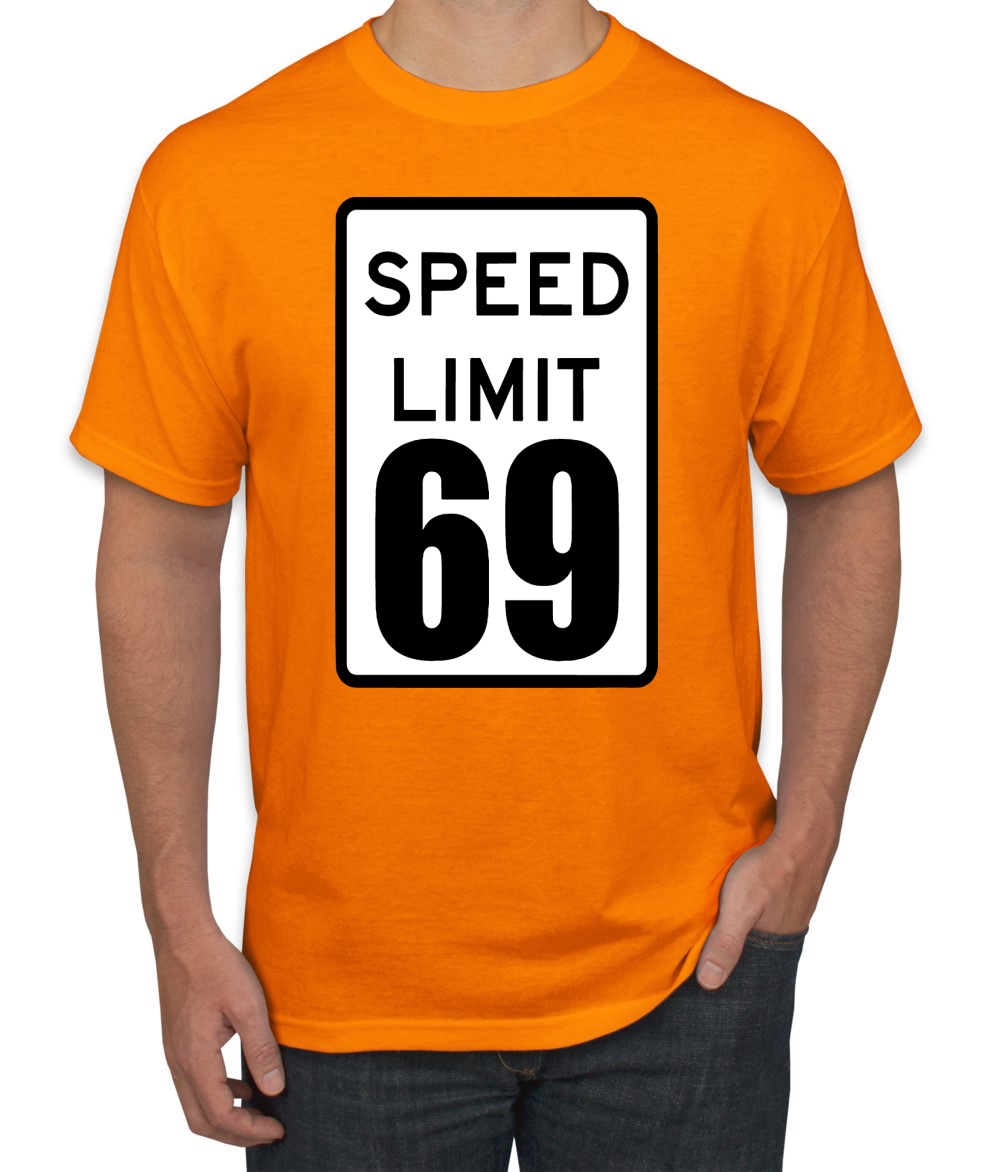 Camiseta Speed Limit 69 Humor para hombre - Imagen 14 de 28