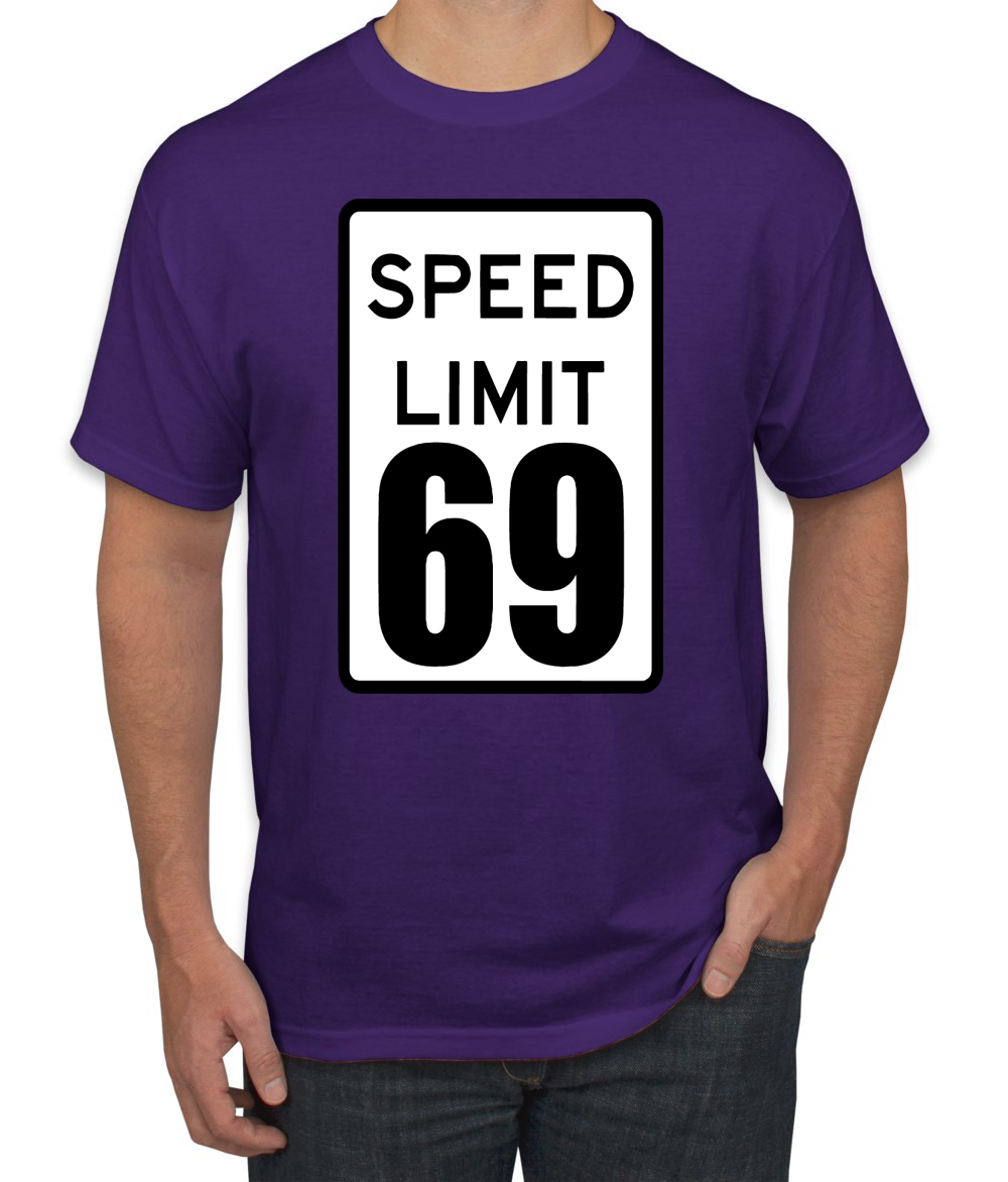 Camiseta Speed Limit 69 Humor para hombre - Imagen 15 de 28