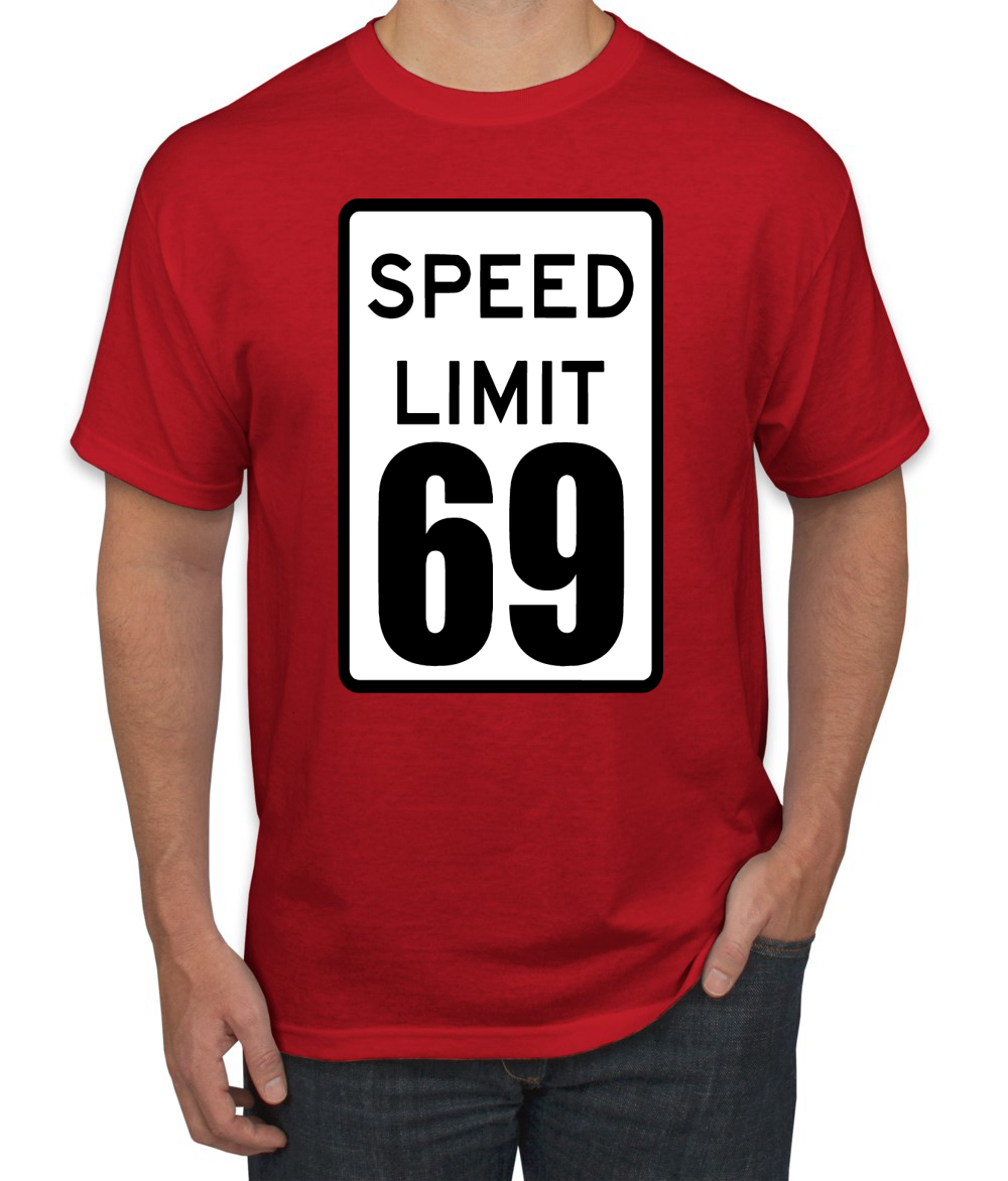 Camiseta Speed Limit 69 Humor para hombre - Imagen 16 de 28