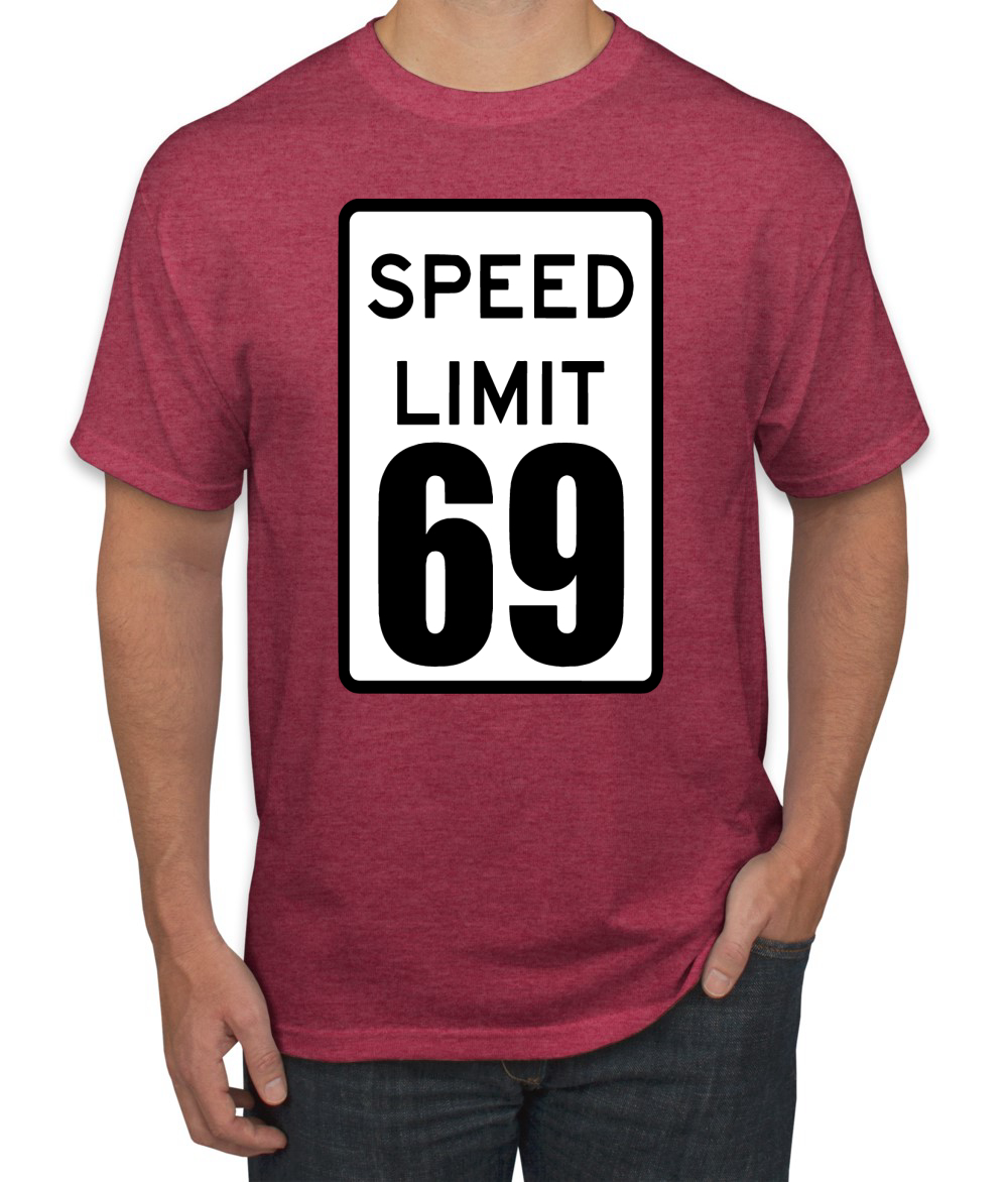 Camiseta Speed Limit 69 Humor para hombre - Imagen 20 de 28