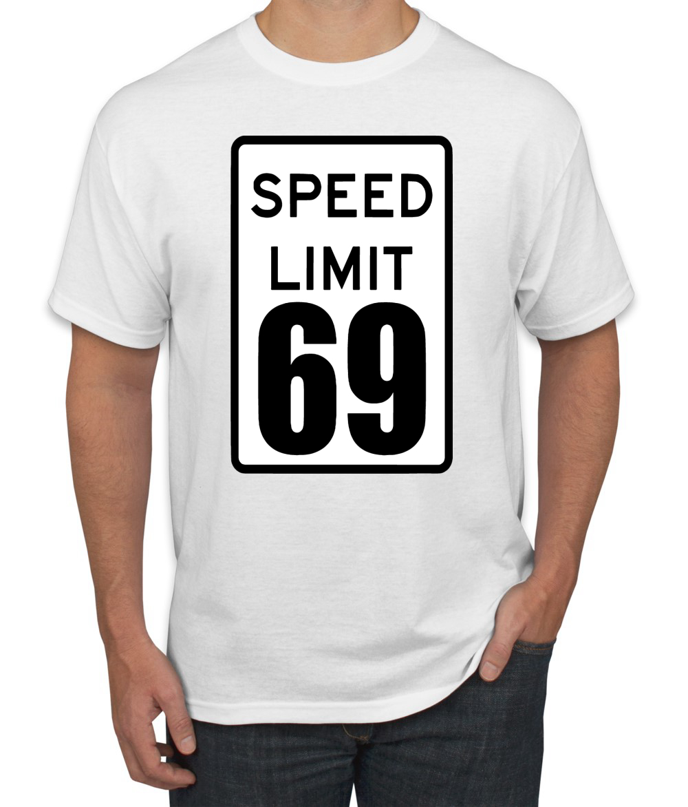 Camiseta Speed Limit 69 Humor para hombre - Imagen 21 de 28