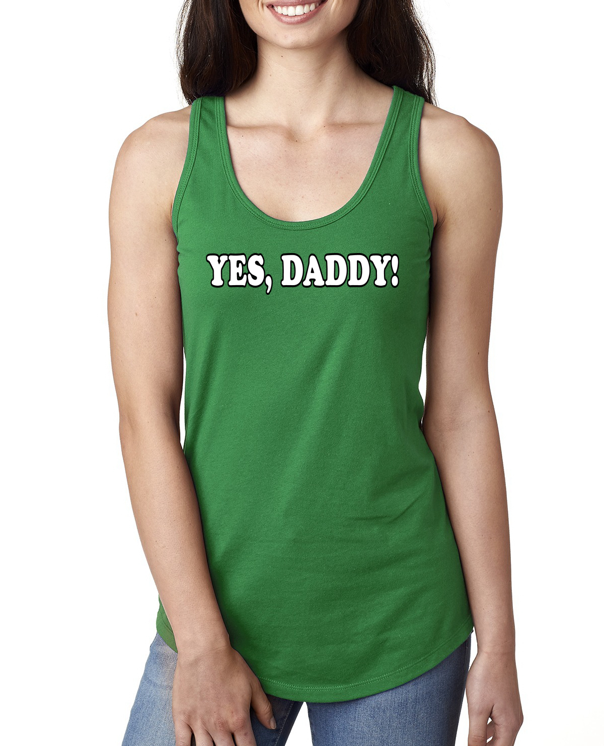 Camiseta sin mangas divertida Yes Daddy clasificación R para damas humor - Imagen 5 de 15