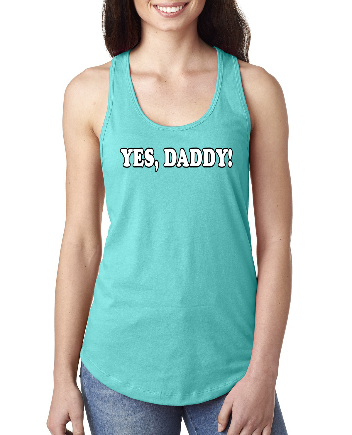 Camiseta sin mangas divertida Yes Daddy clasificación R para damas humor - Imagen 15 de 15
