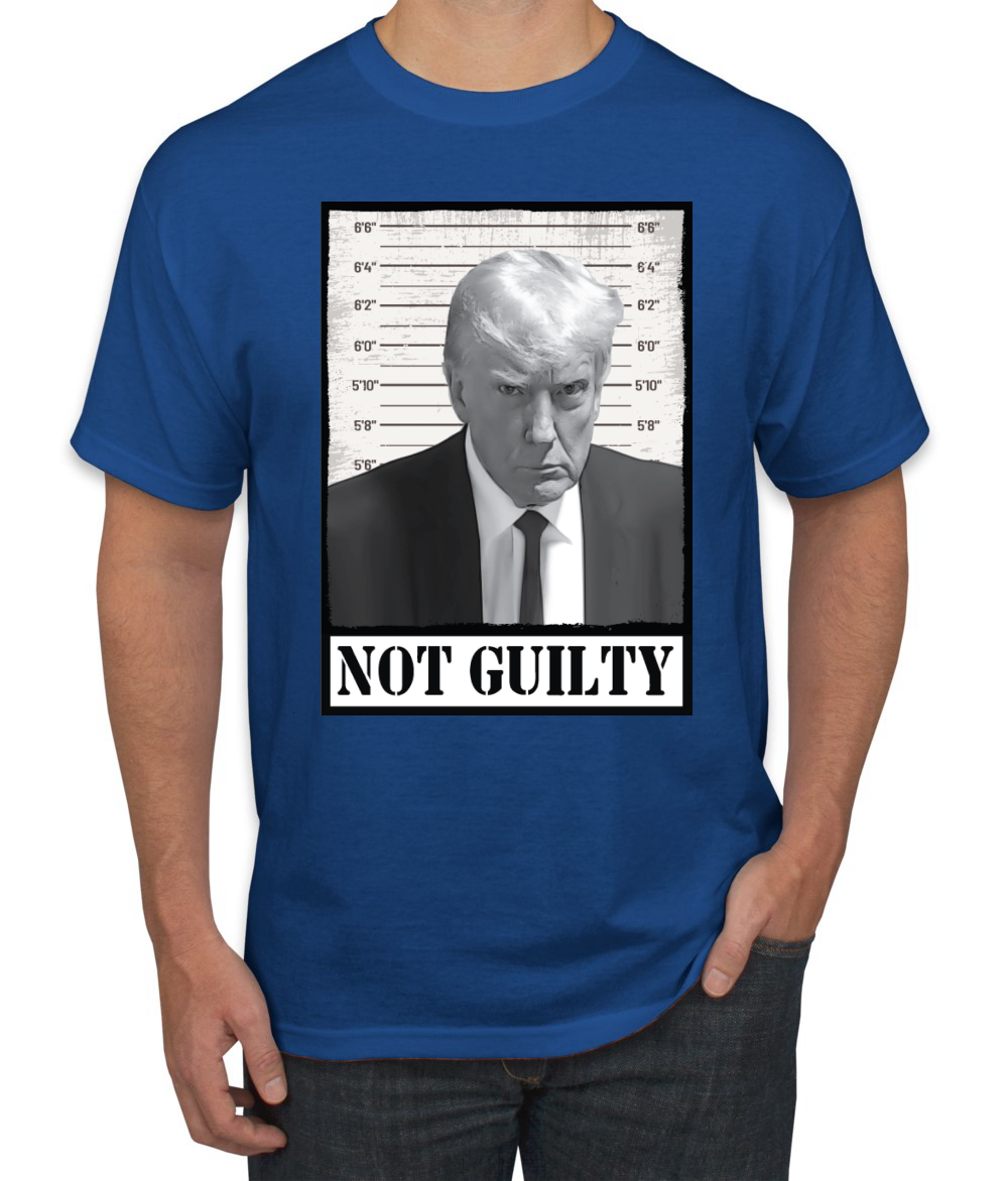 Camiseta Donald Trump Not Guilty Mugshot Face para hombre - Imagen 13 de 22