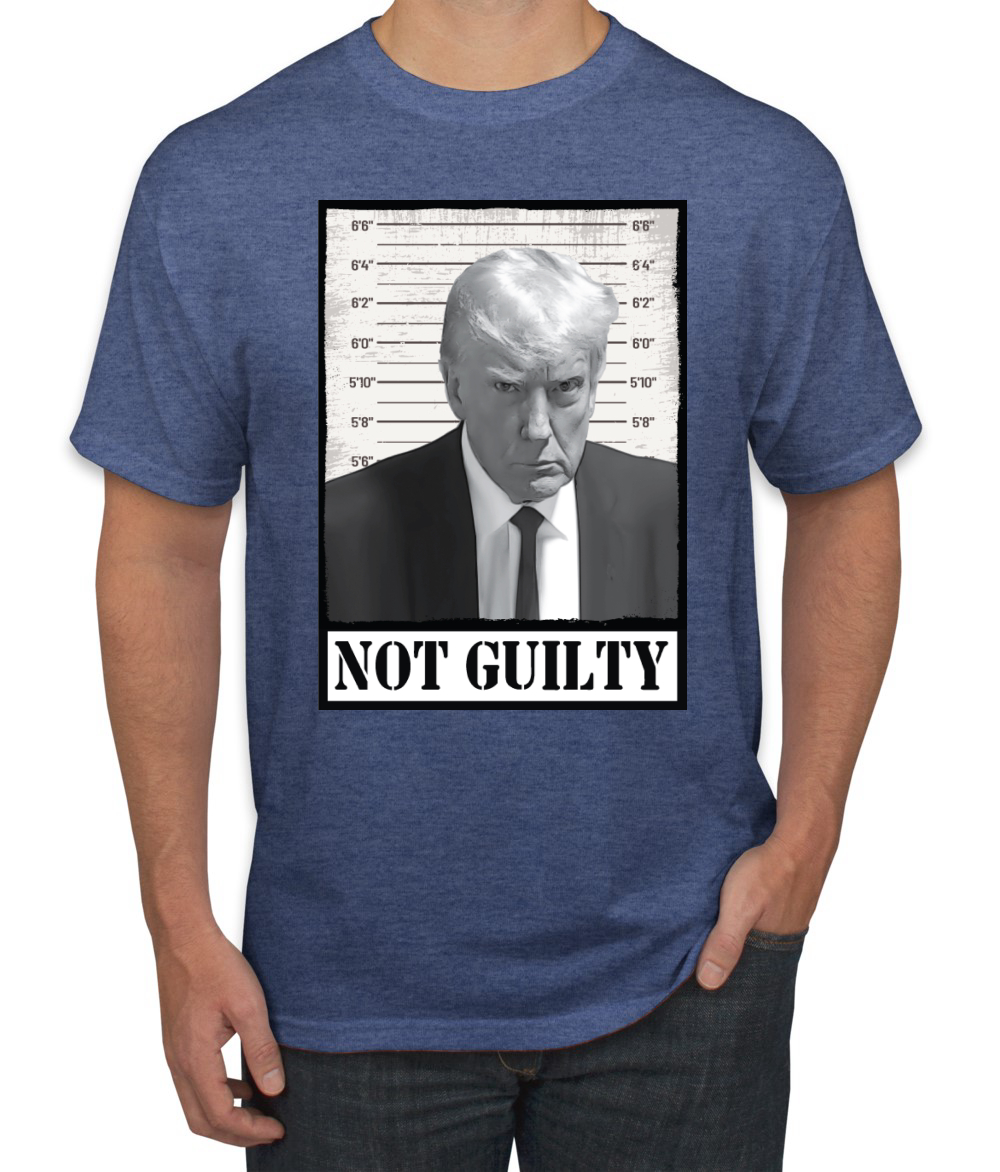 Camiseta Donald Trump Not Guilty Mugshot Face para hombre - Imagen 14 de 22