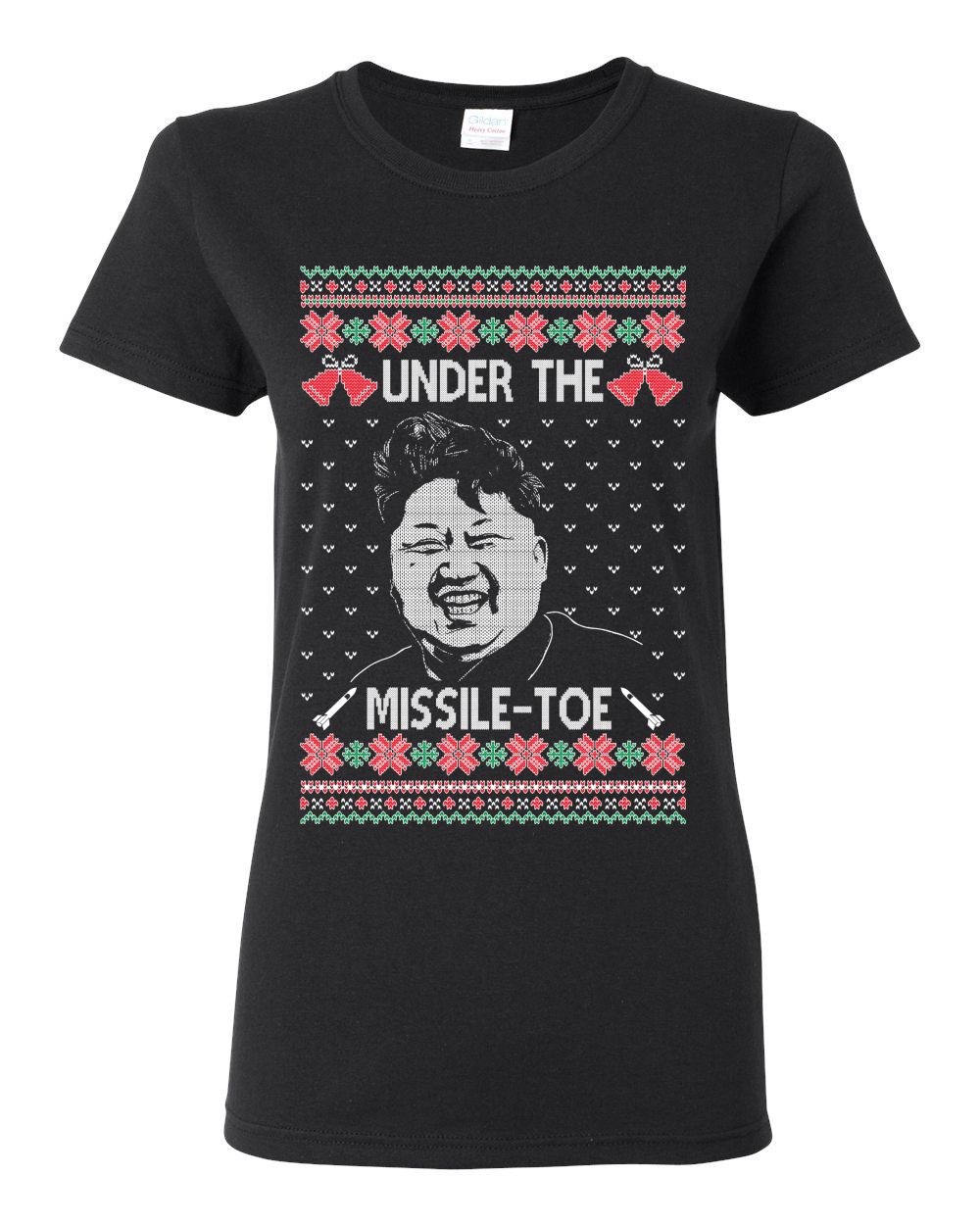 Camiseta gráfica para mujer Under The Missle Toe - Imagen 3 de 14