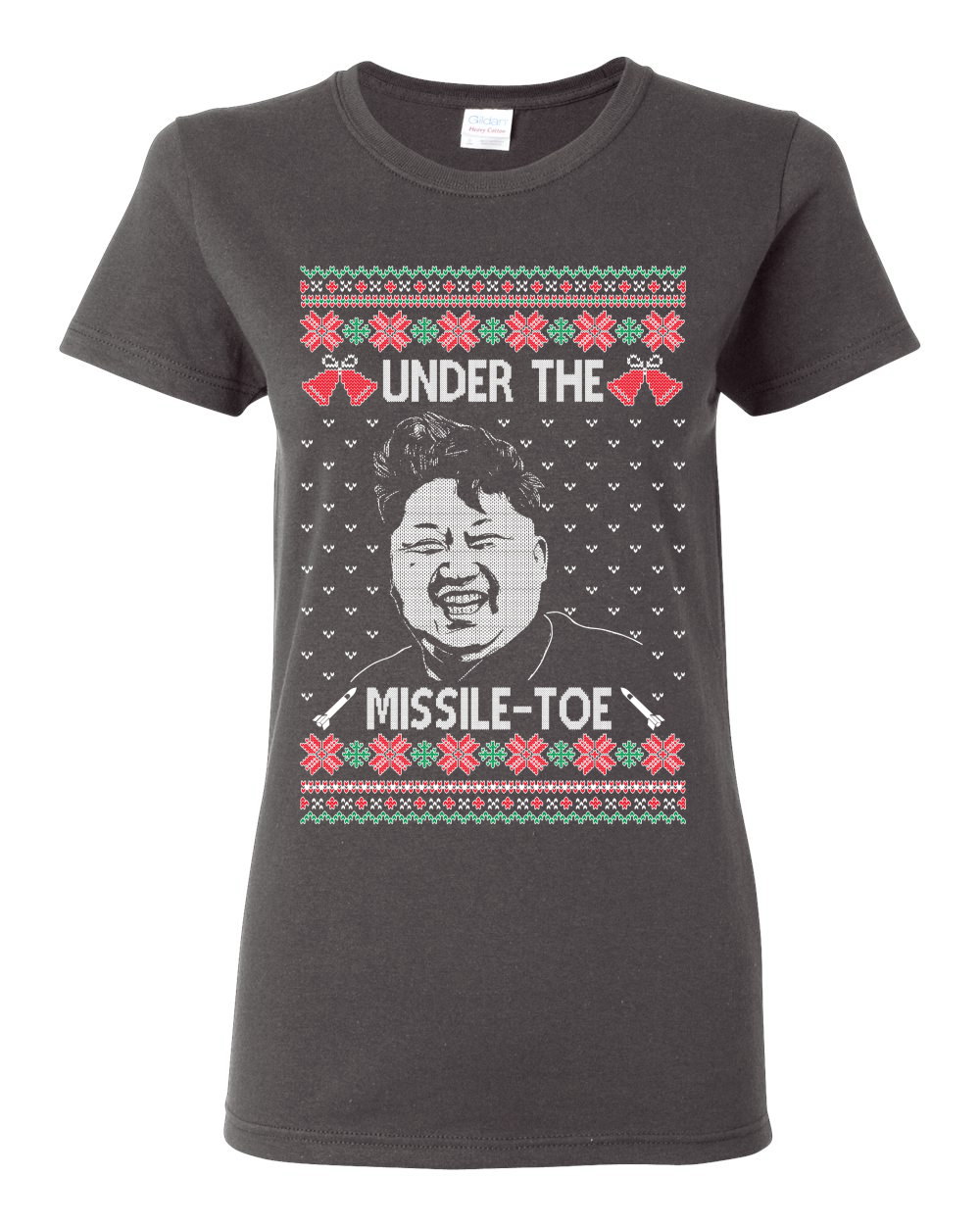 Camiseta gráfica para mujer Under The Missle Toe - Imagen 4 de 14