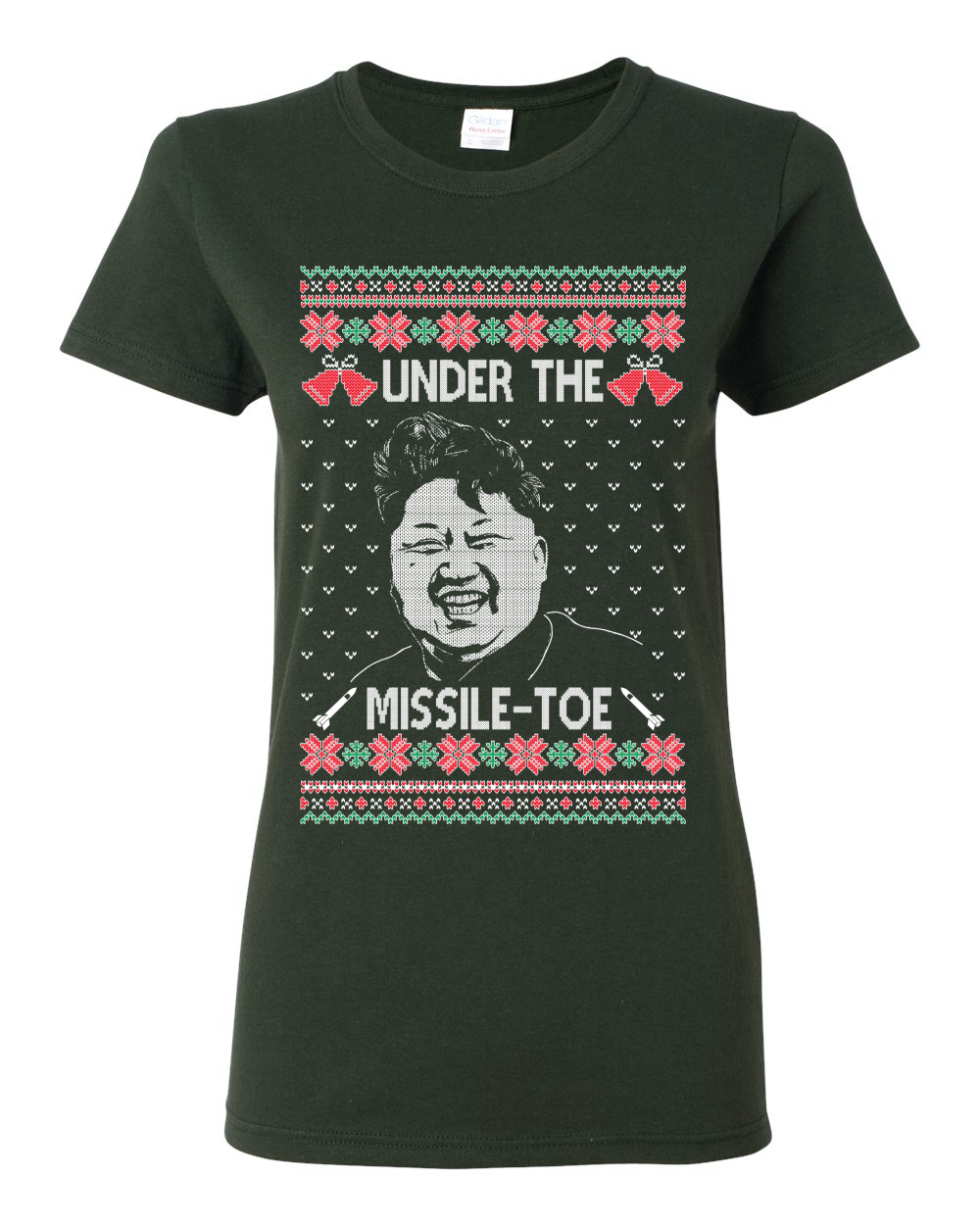 Camiseta gráfica para mujer Under The Missle Toe - Imagen 5 de 14