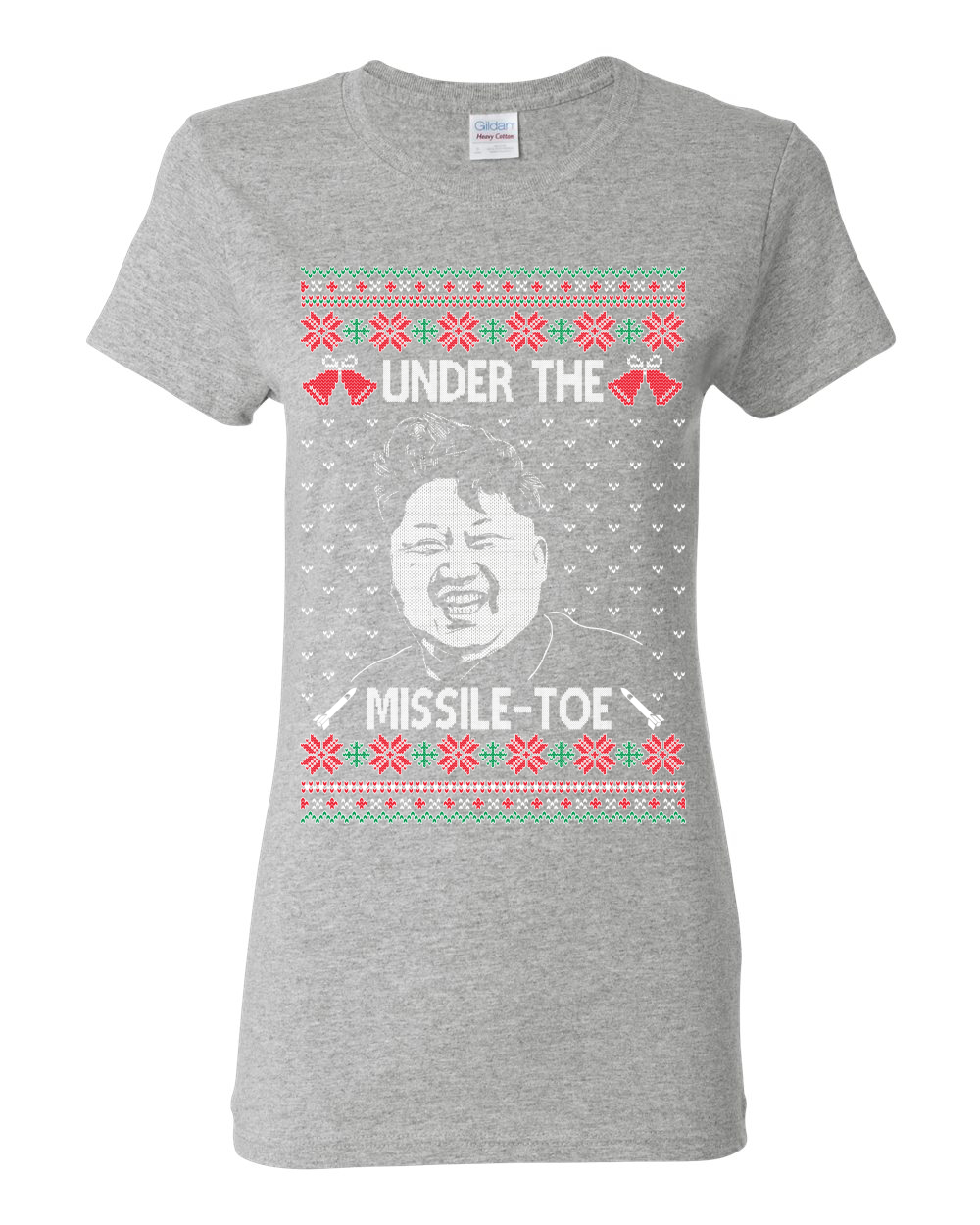 Camiseta gráfica para mujer Under The Missle Toe - Imagen 6 de 14