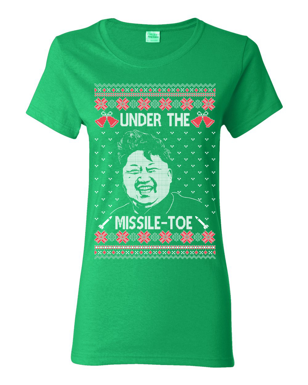 Camiseta gráfica para mujer Under The Missle Toe - Imagen 7 de 14