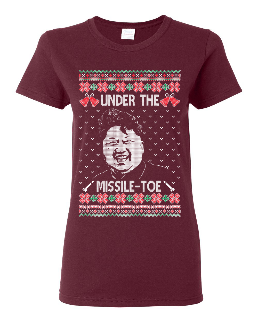 Camiseta gráfica para mujer Under The Missle Toe - Imagen 9 de 14