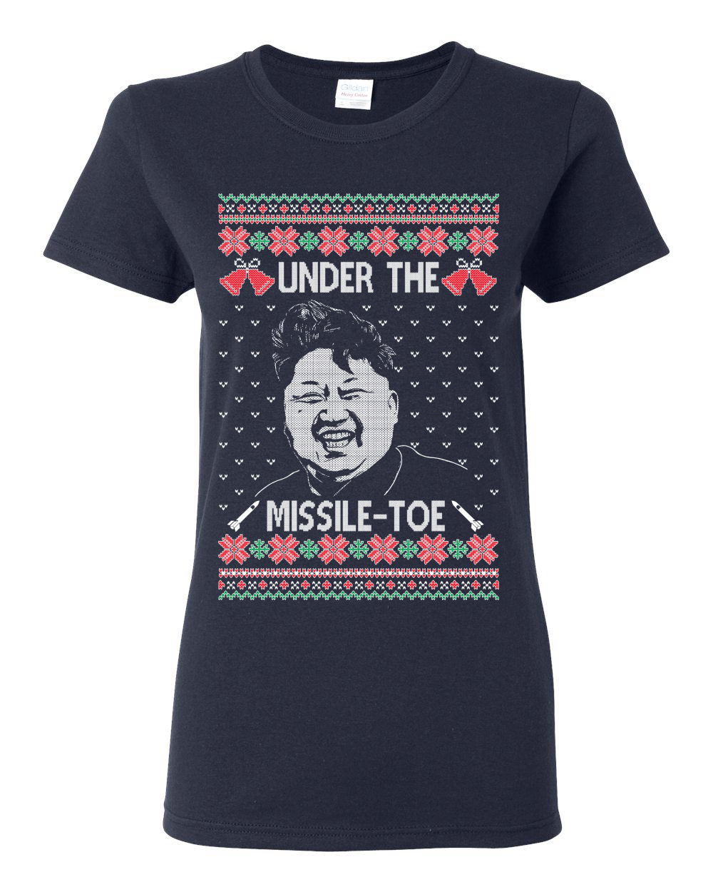 Camiseta gráfica para mujer Under The Missle Toe - Imagen 10 de 14