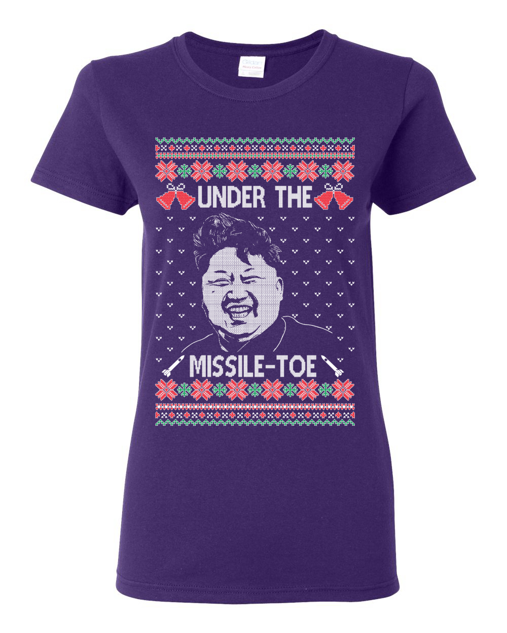 Camiseta gráfica para mujer Under The Missle Toe - Imagen 11 de 14