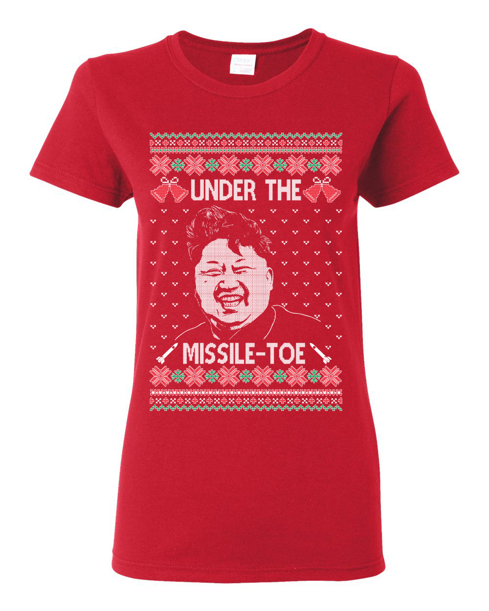 Camiseta gráfica para mujer Under The Missle Toe - Imagen 12 de 14
