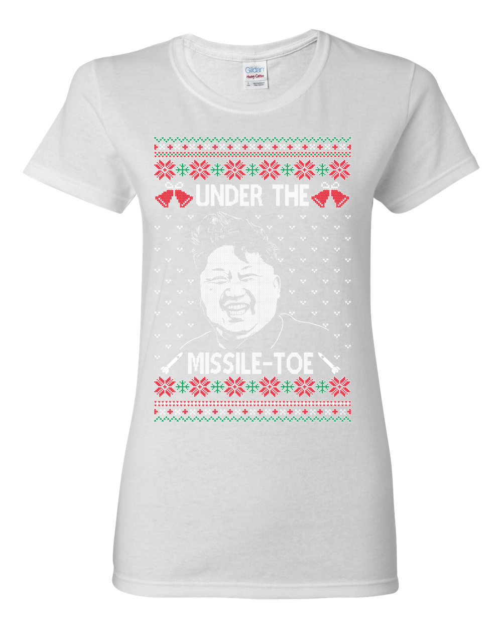 Camiseta gráfica para mujer Under The Missle Toe - Imagen 14 de 14