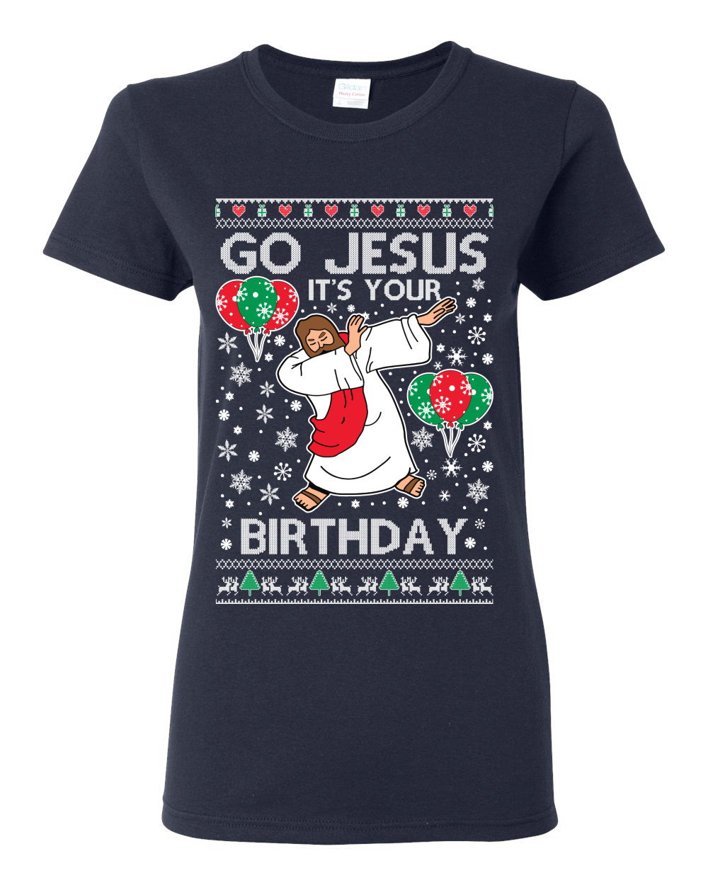 Go Jesus It's Your Birthday Women Graphic TShirt - Picture 9 of 13